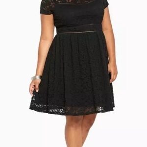 torrid Blush PINK Lace Mini Dress